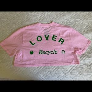 New Reup Cropped recycle tshirt